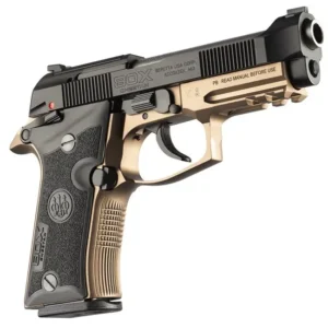 Beretta 80X Cheetah .380 ACP pistol with 13+1 capacity and optics-ready slide.